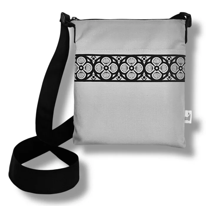 Silver Band Bag